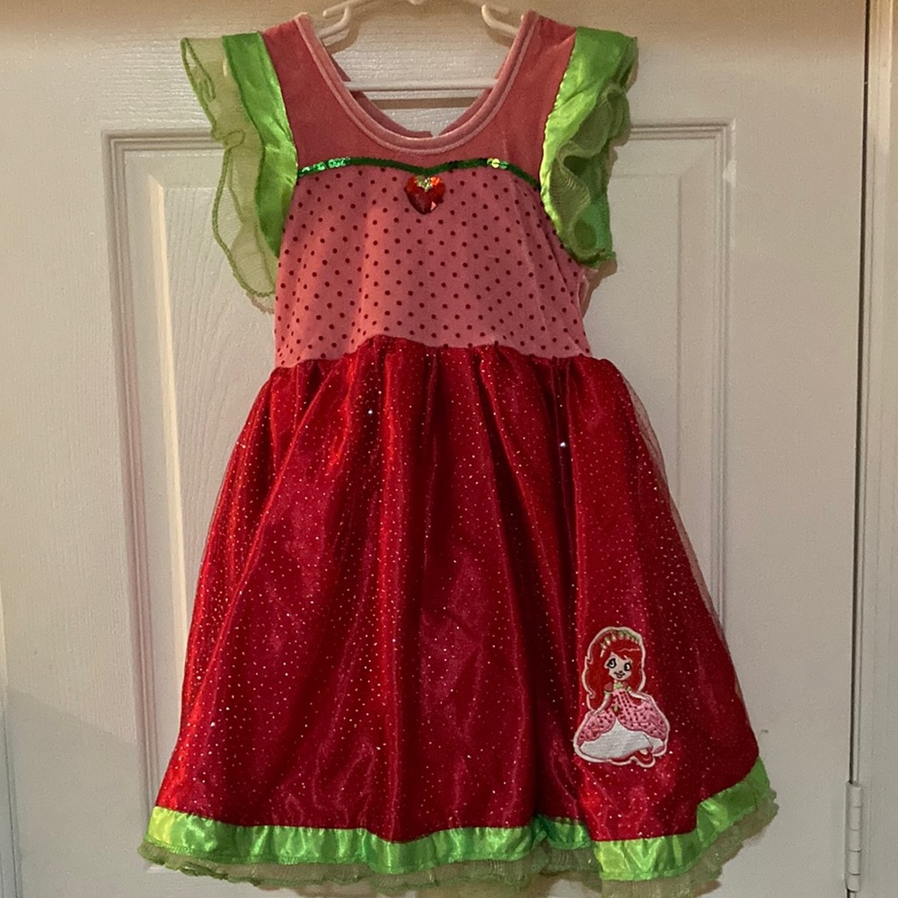 Strawberry Shortcake Costume Dress size 4